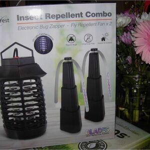 Insect Repellent Combo with Electronic Bug Zapper